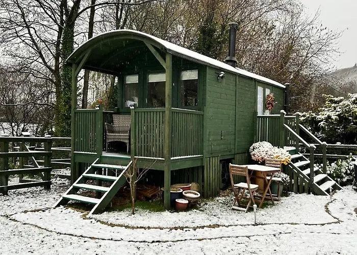 Shepherds Hut, Eco, Log Burner Hot Tub Ny Moors *