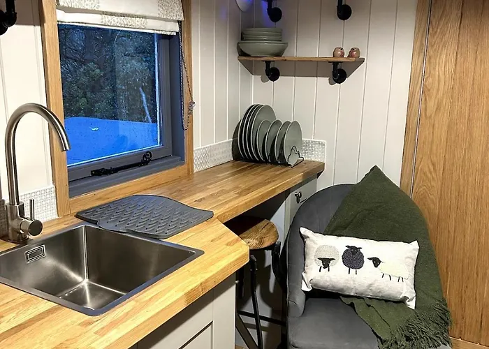 Shepherds Hut, Eco, Log Burner Hot Tub Ny Moors Chalet *