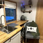 Shepherds Hut, Eco, Log Burner Hot Tub Ny Moors 샬레 *