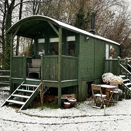 Shepherds Hut, Eco, Log Burner Hot Tub Ny Moors *