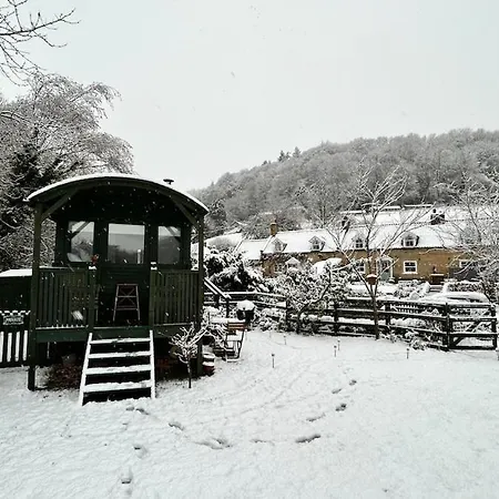 Shepherds Hut, Eco, Log Burner Hot Tub Ny Moors Domek alpejski Hackness
