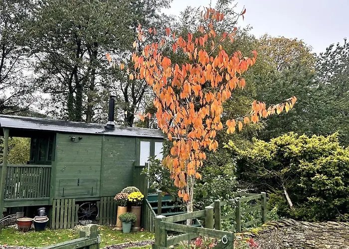 シャレー Shepherds Hut, Eco, Log Burner Hot Tub Ny Moors Hackness